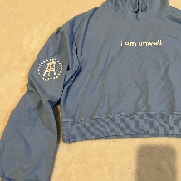 Call Her Daddy podcast cropped drawstring sweatshirt - Picture 2 of 4